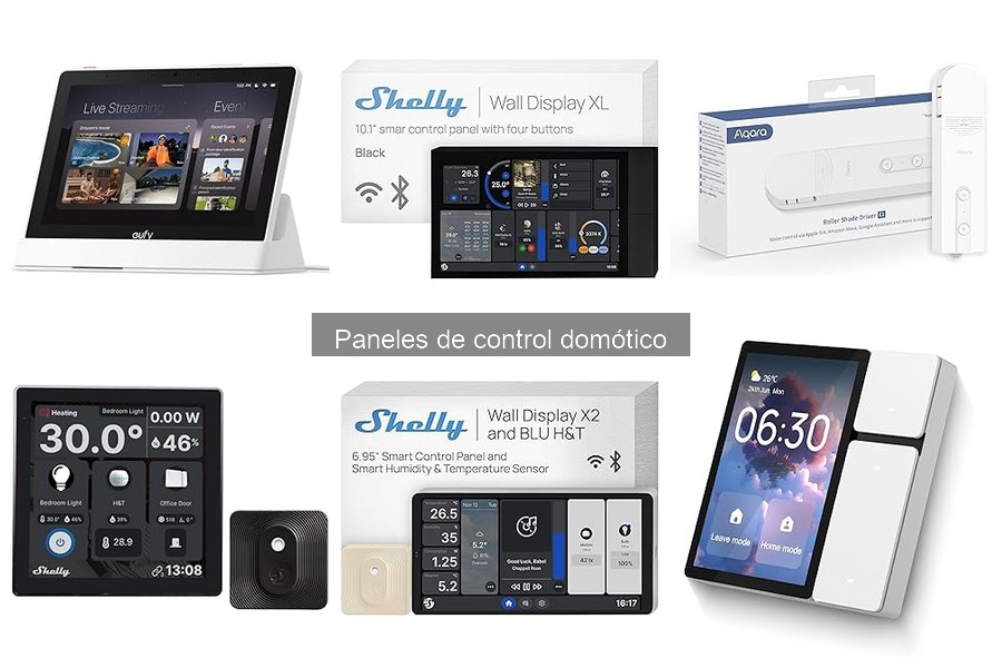 Comparativa de los Mejores Paneles de Control Domótico 2023