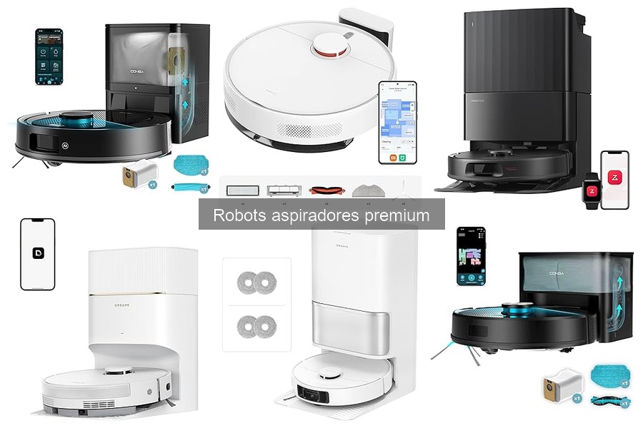 Comparativa de los Mejores Robots Aspiradores Premium 2023