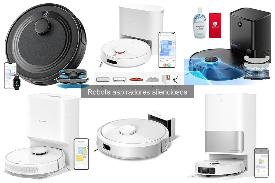 Comparativa de los mejores robots aspiradores silenciosos 2023