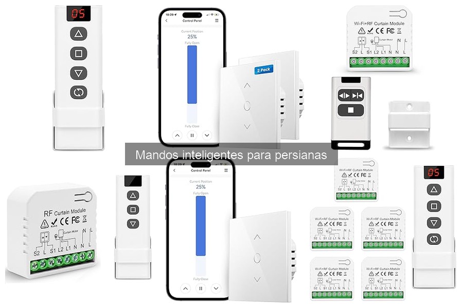 Comparativa de mandos inteligentes para persianas en 2023