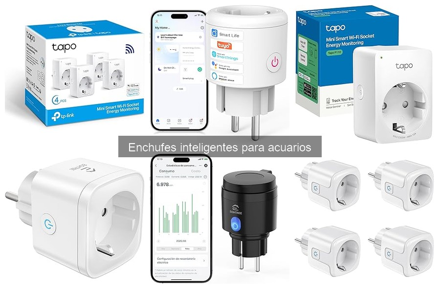 Comparativa de mejores enchufes inteligentes para acuarios
