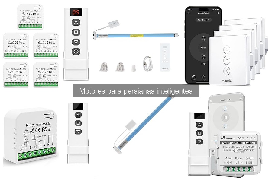 Comparativa de motores para persianas inteligentes 2023