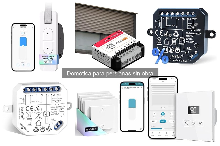 Comparativa de Persianas Inteligentes Sin Obra: Mejores Marcas