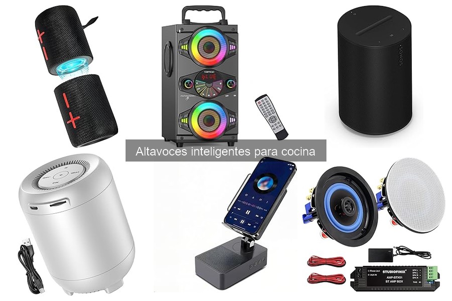 Comparativa de precios de altavoces inteligentes para cocina