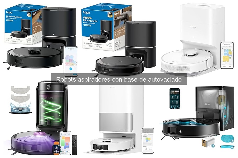 Comparativa de rendimiento de robots aspiradores en varios suelos
