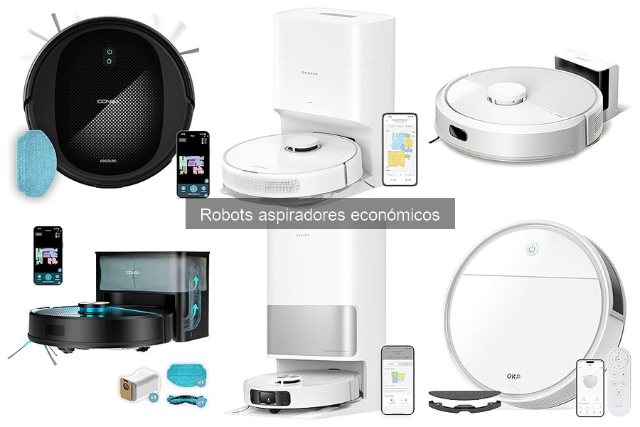 Comparativa de Robots Aspiradores Económicos: Mejores Opciones