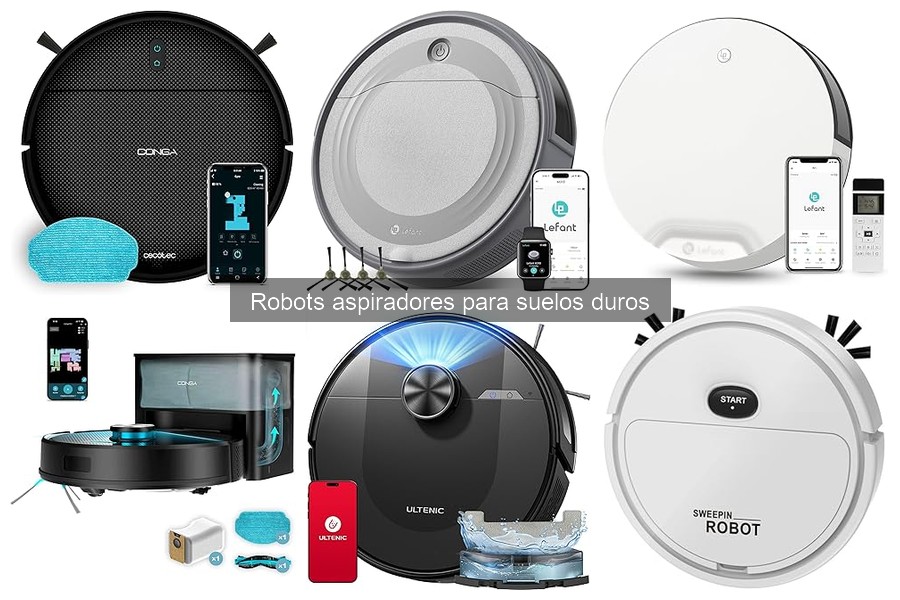 Comparativa de Robots Aspiradores para Suelos Duros