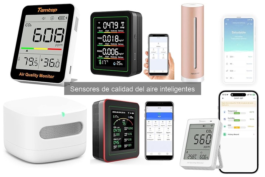 Comparativa de sensores de calidad del aire: comercial vs. doméstico
