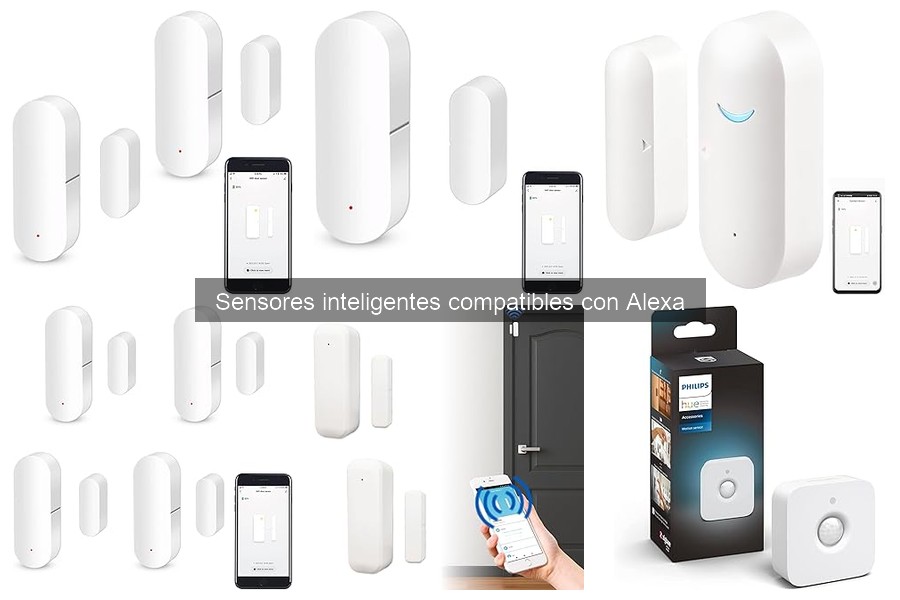 Comparativa de sensores inteligentes compatibles con Alexa