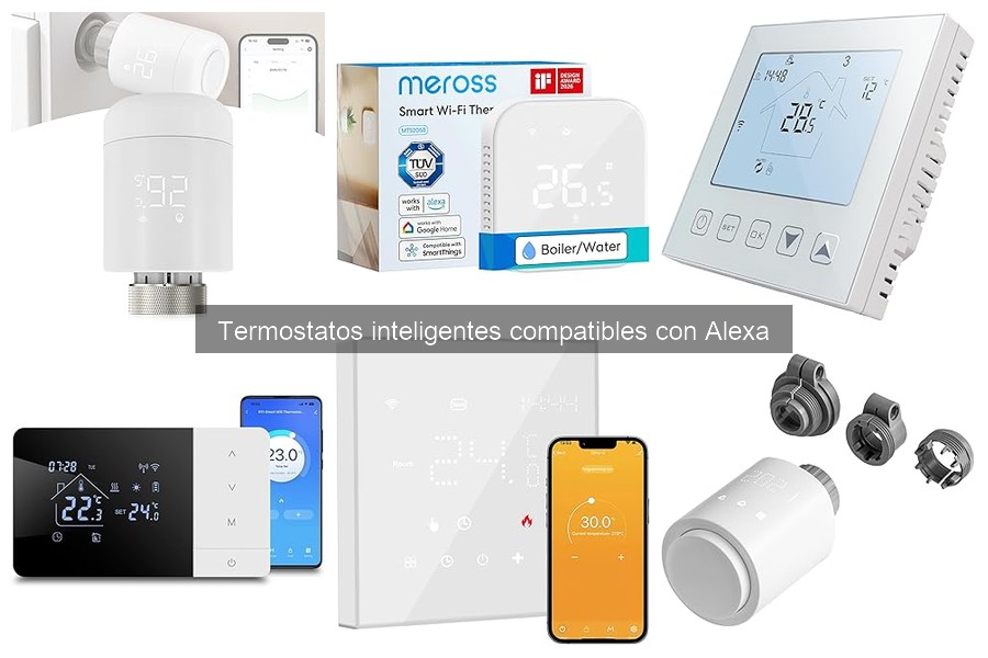 Comparativa de termostatos inteligentes para Alexa y Google Home
