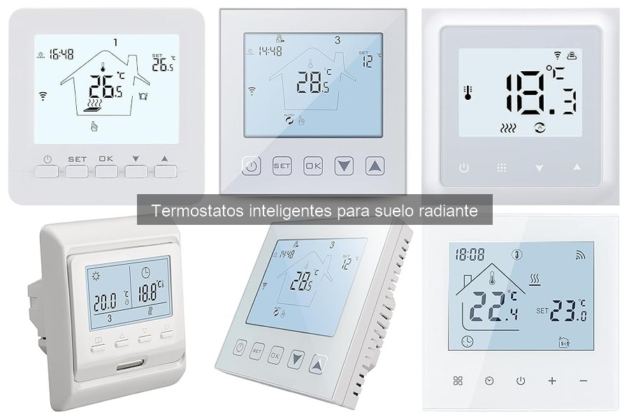 Comparativa de termostatos inteligentes para suelo radiante