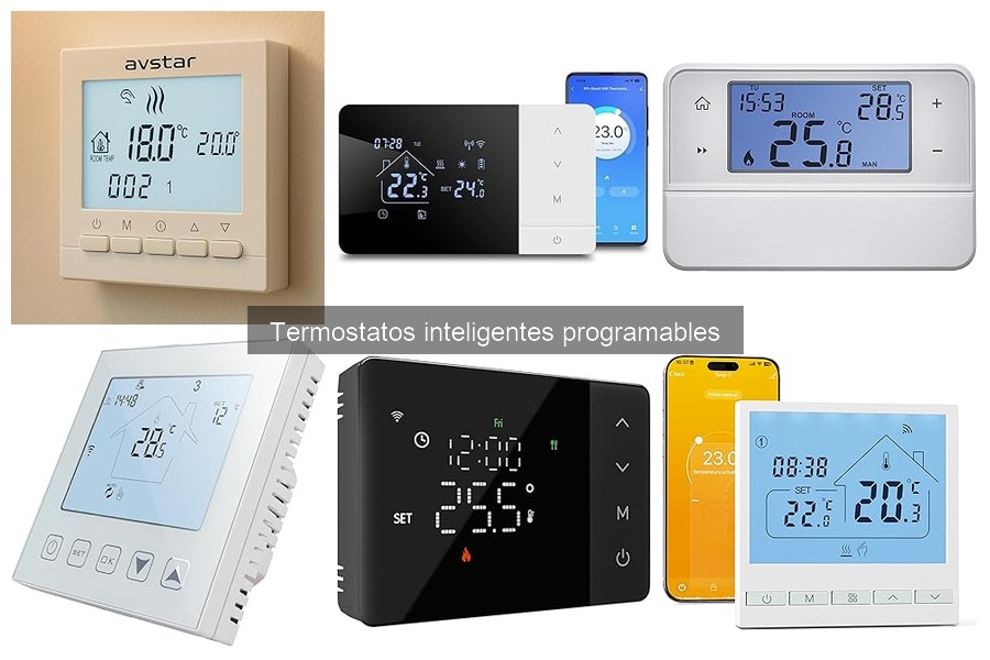 Comparativa de Termostatos Inteligentes Programables