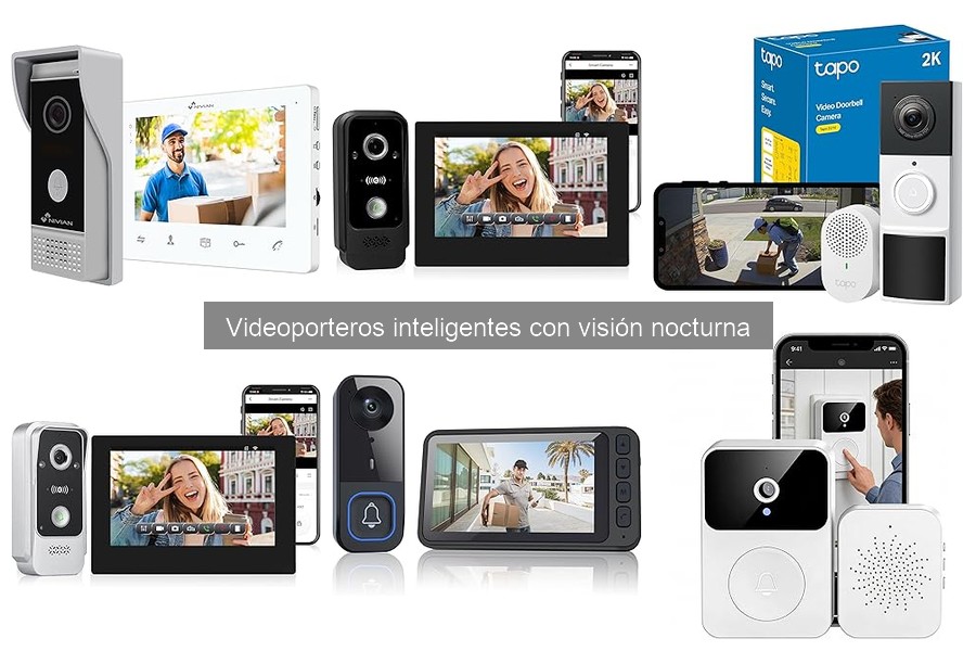 Comparativa de videoporteros inteligentes con visión nocturna