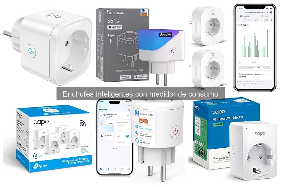 Comparativa: Enchufes Inteligentes con y sin Medidor de Consumo