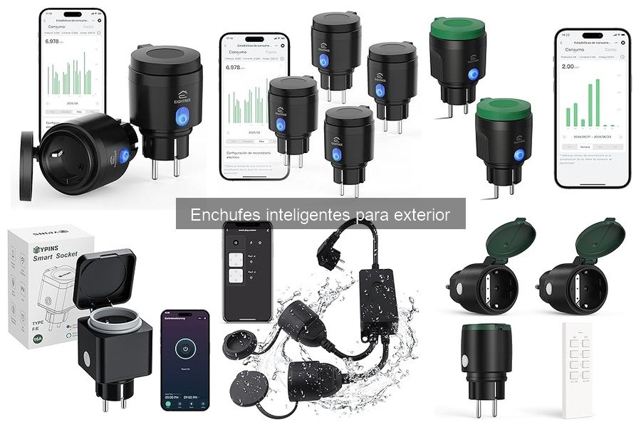 Comparativa: Enchufes Inteligentes para Exterior vs Tradicionales