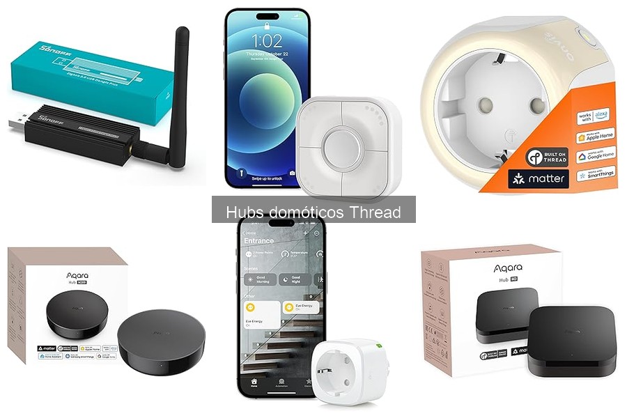 Comparativa entre Hubs Domóticos Thread y Zigbee