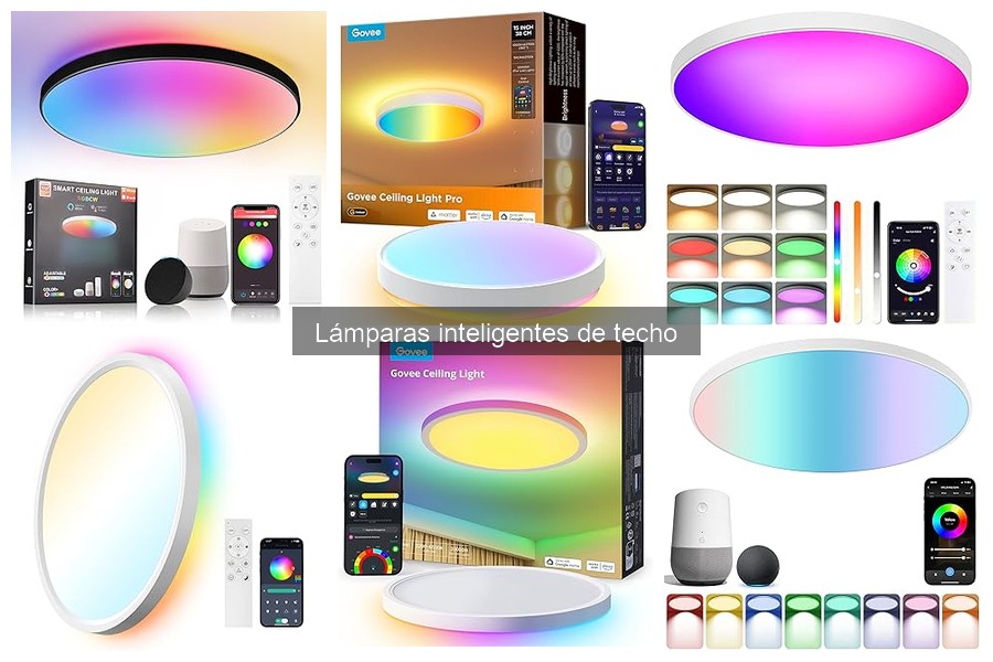 Comparativa: Lámparas LED vs. Lámparas Inteligentes de Techo