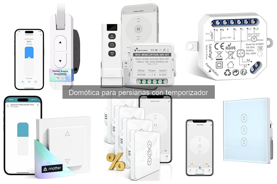 Comparativa: Persianas Manuales vs. Persianas con Temporizador