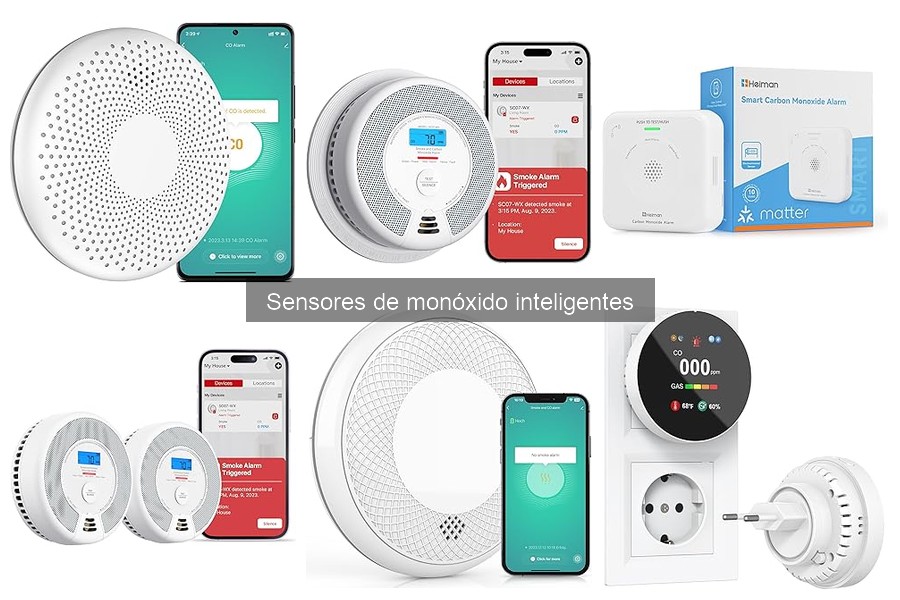 Comparativa: Sensores de Monóxido Inteligentes vs. Tradicionales