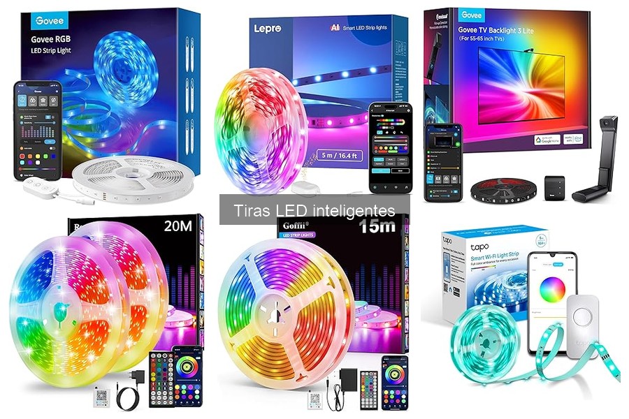 Comparativa: Tiras LED inteligentes vs. convencionales