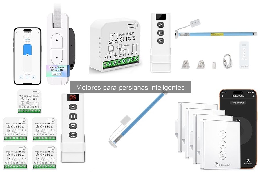 Compatibilidad y actualizaciones de motores para persianas inteligentes