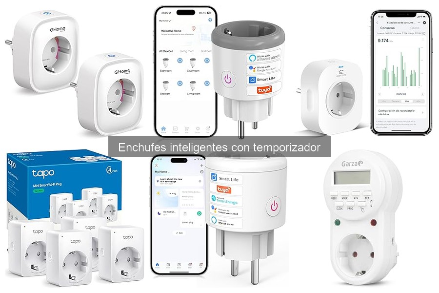 Comprar enchufes inteligentes con temporizador al mejor precio