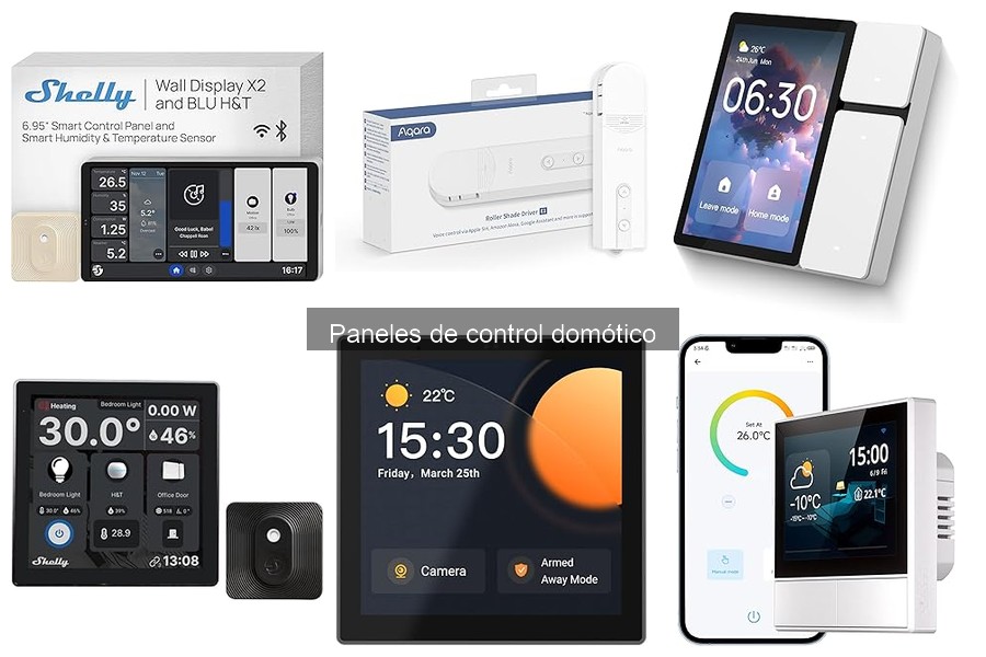 Comprar paneles de control domótico al mejor precio online