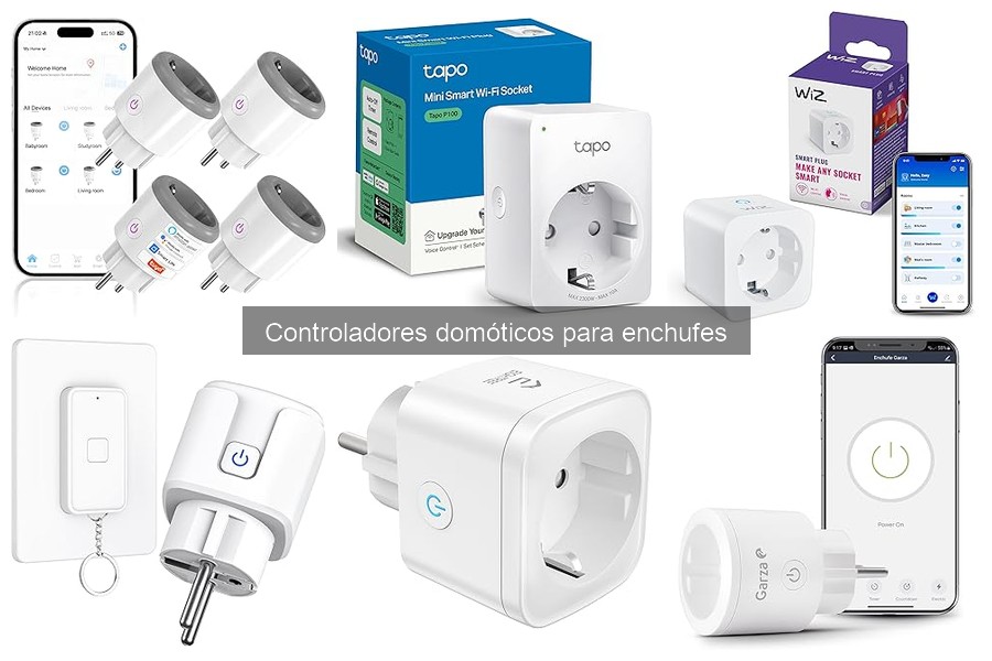 ¿Cuánto cuesta un controlador domótico para enchufes?