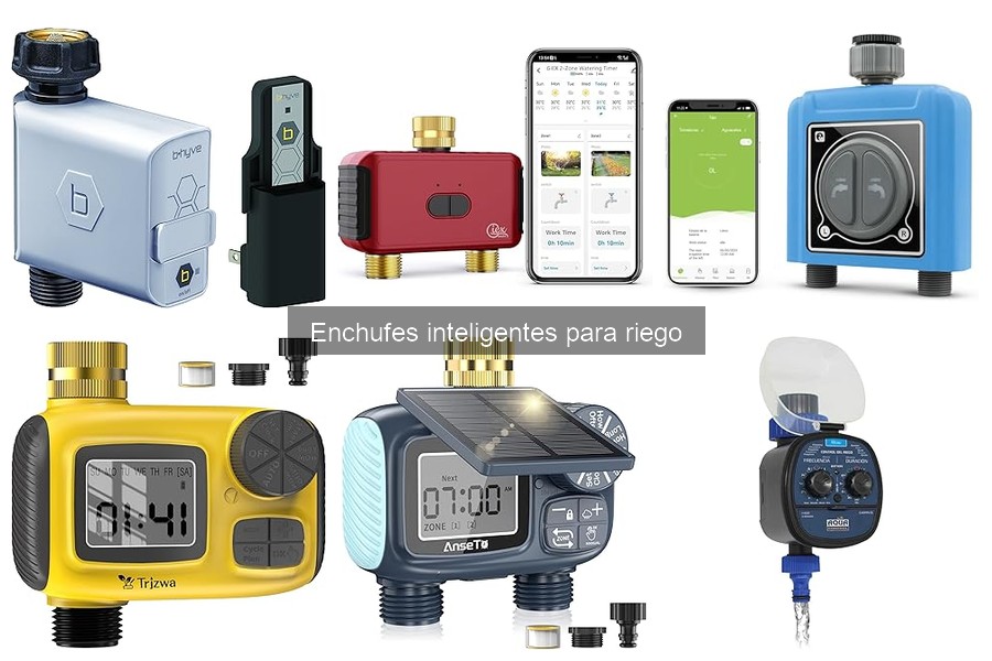 ¿Cuánto cuesta un enchufe inteligente para riego?