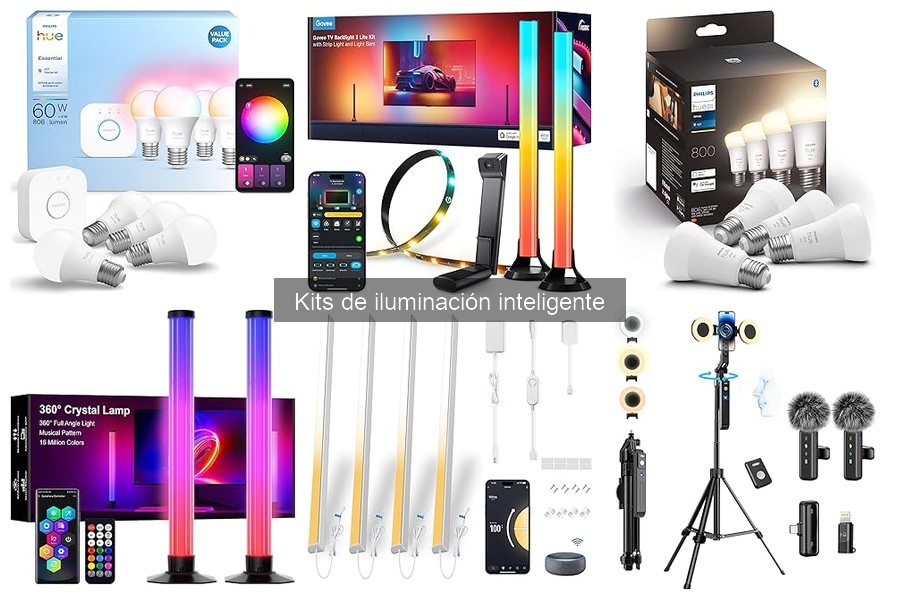 ¿Cuánto cuesta un kit de iluminación inteligente? Precios y opciones