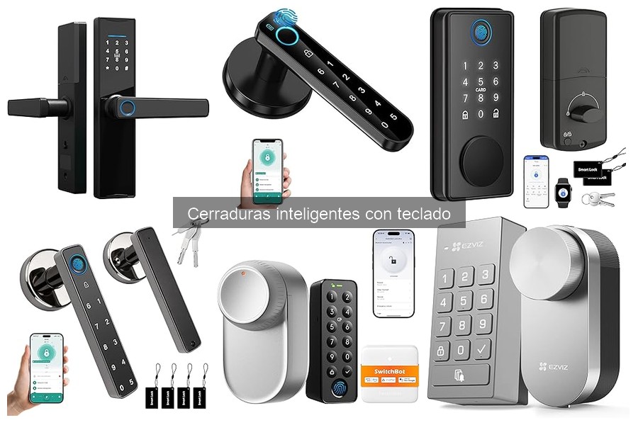 ¿Cuánto cuesta una cerradura inteligente con teclado?