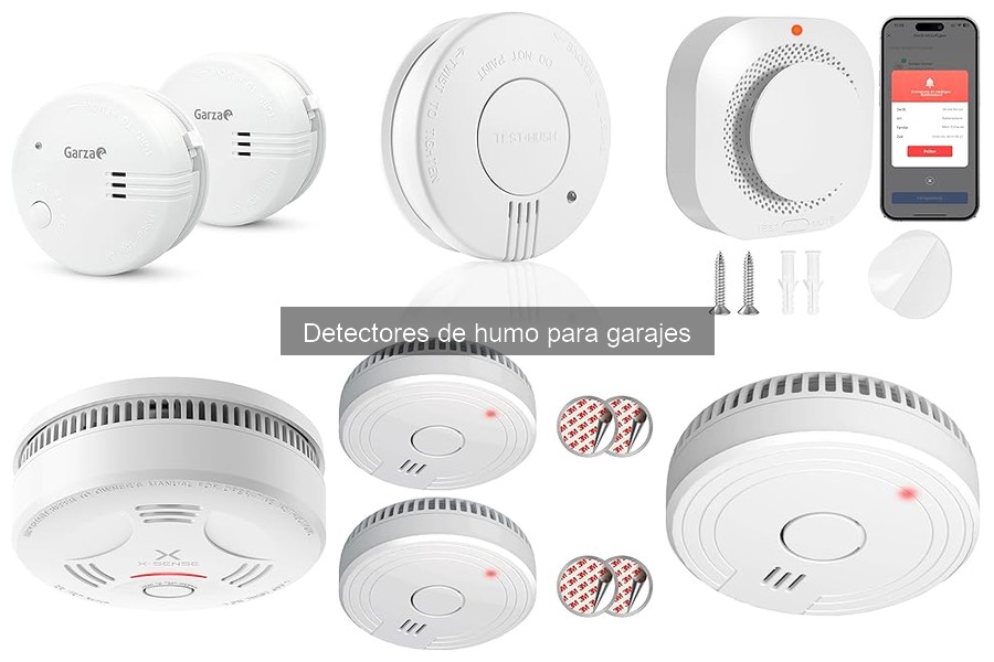 Detectores de humo para garajes: características y beneficios