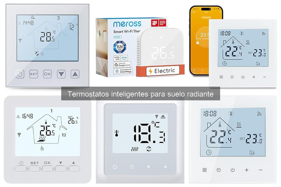 Diferencias entre termostatos inteligentes y programables