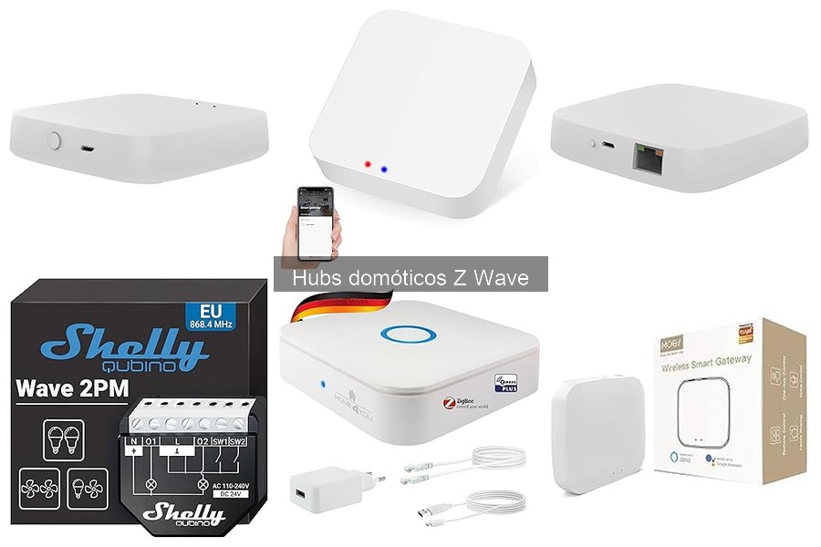 Dispositivos compatibles con hubs Z Wave para tu hogar inteligente