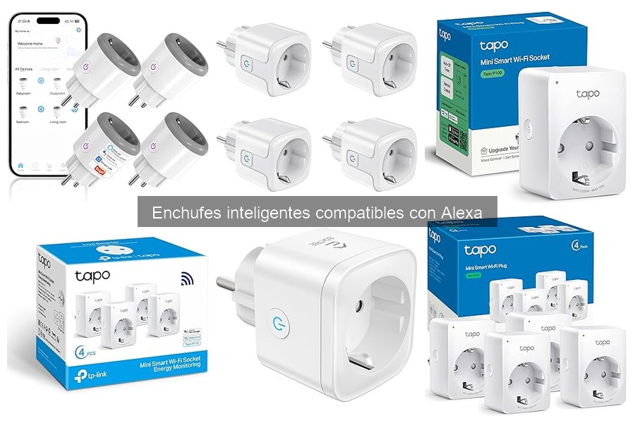 Dispositivos que puedes controlar con enchufes inteligentes Alexa