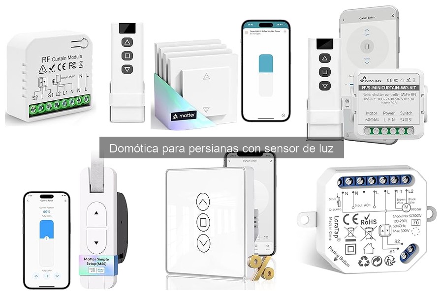 Domótica para persianas con sensor de luz: ¿Qué es y cómo funciona?