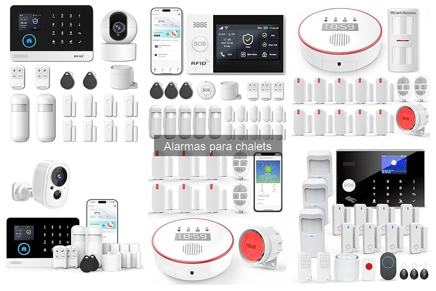 Dónde comprar alarmas para chalets: mejores opciones