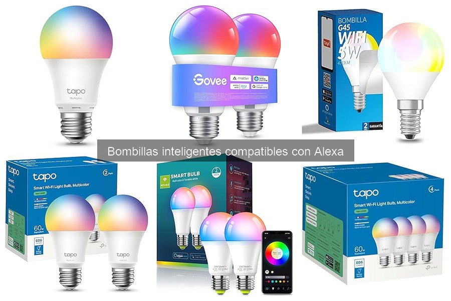 Dónde comprar bombillas inteligentes compatibles con Alexa