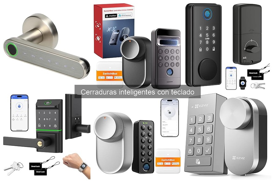 Dónde comprar cerraduras inteligentes con teclado: Mejores opciones
