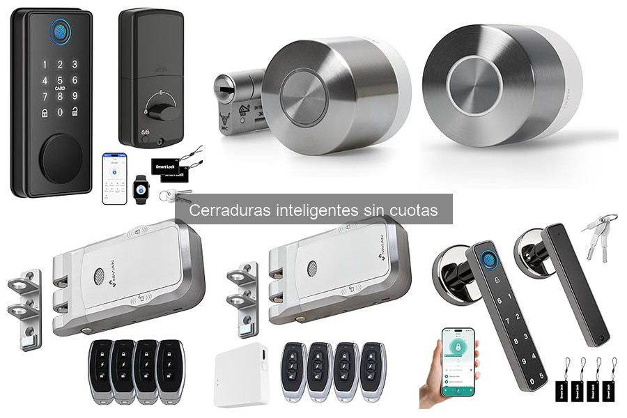 Dónde comprar cerraduras inteligentes sin cuotas: Mejores opciones