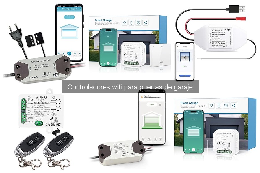 Dónde comprar controladores wifi para puertas de garaje