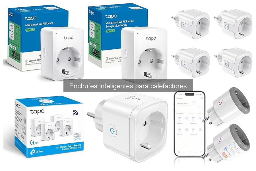 Dónde comprar enchufes inteligentes para calefactores baratos