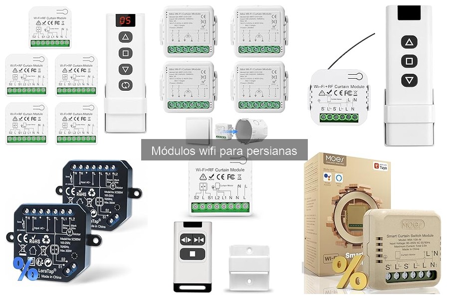 Dónde comprar módulos wifi para persianas: guía completa