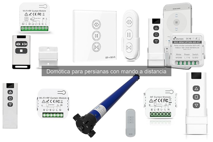 Dónde comprar persianas automáticas con mando a distancia
