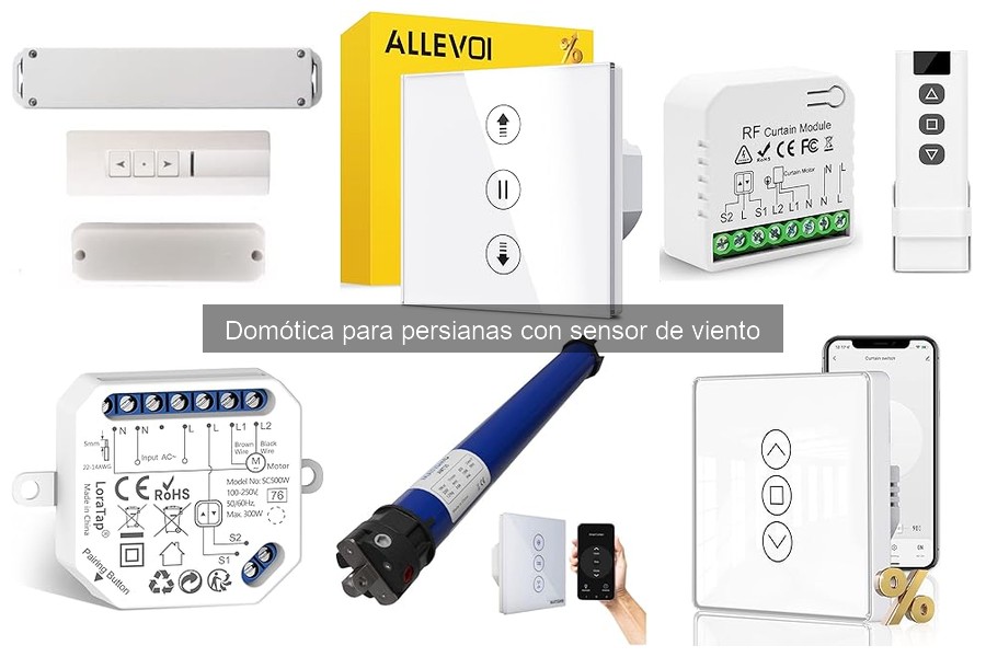 Dónde comprar persianas automáticas con sensor de viento