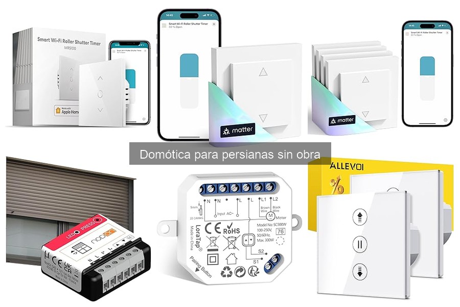 Dónde comprar persianas inteligentes sin obra al mejor precio