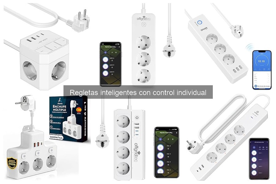 Dónde comprar regletas inteligentes con control individual