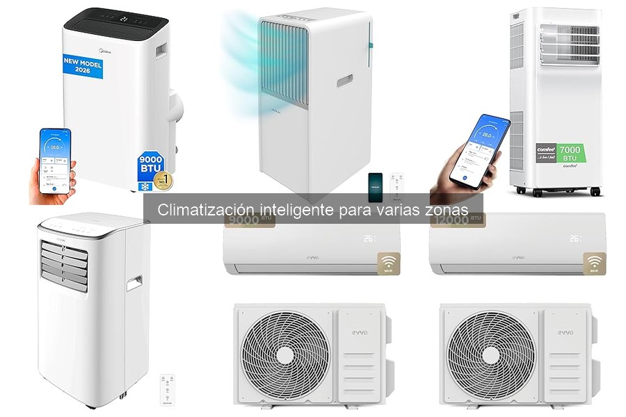 Dónde comprar sistemas de climatización inteligente para varias zonas