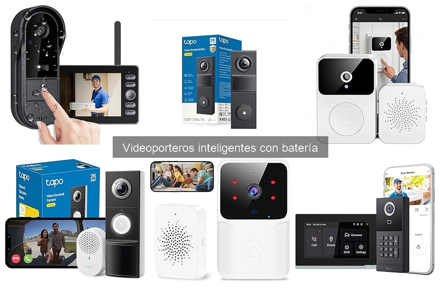 Dónde comprar videoporteros inteligentes con batería baratos