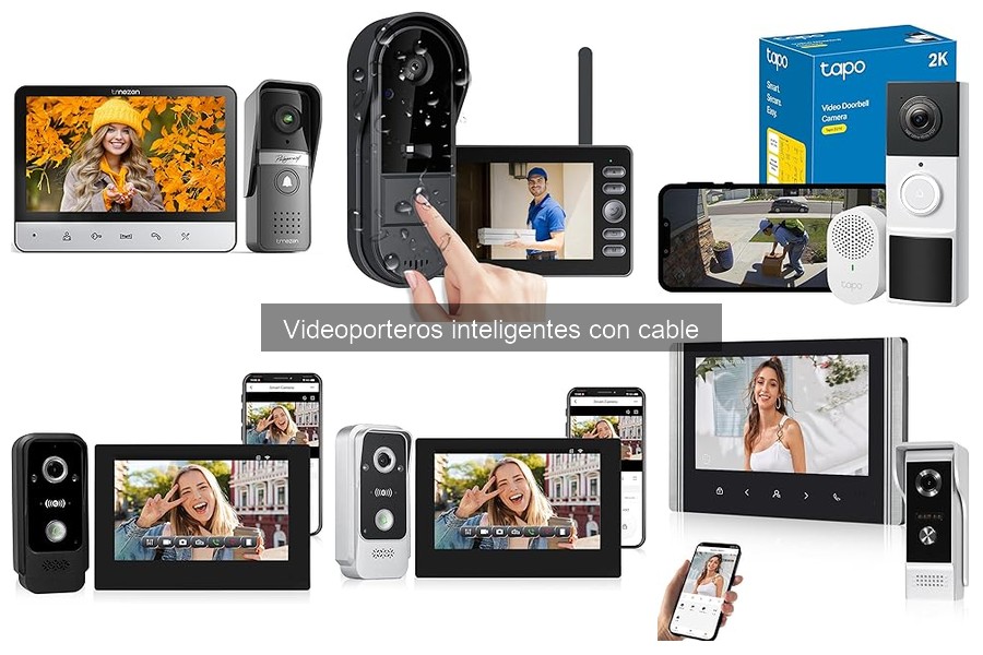 Dónde comprar videoporteros inteligentes con cable al mejor precio
